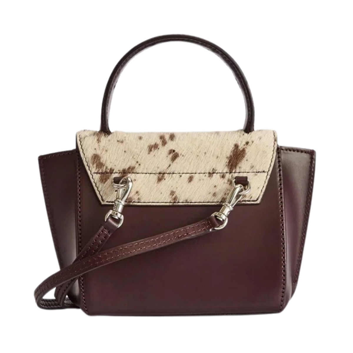Montalcino Mandorla Printed Mini - Mandorla/Walnut