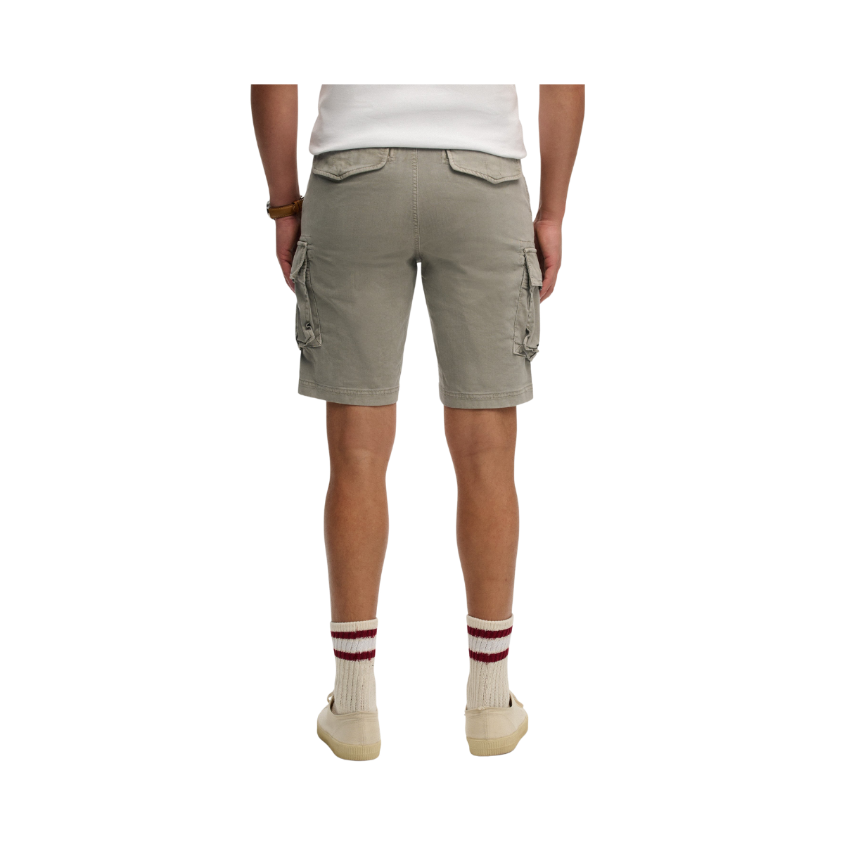 Core Cargo Shorts - Light Khaki Green
