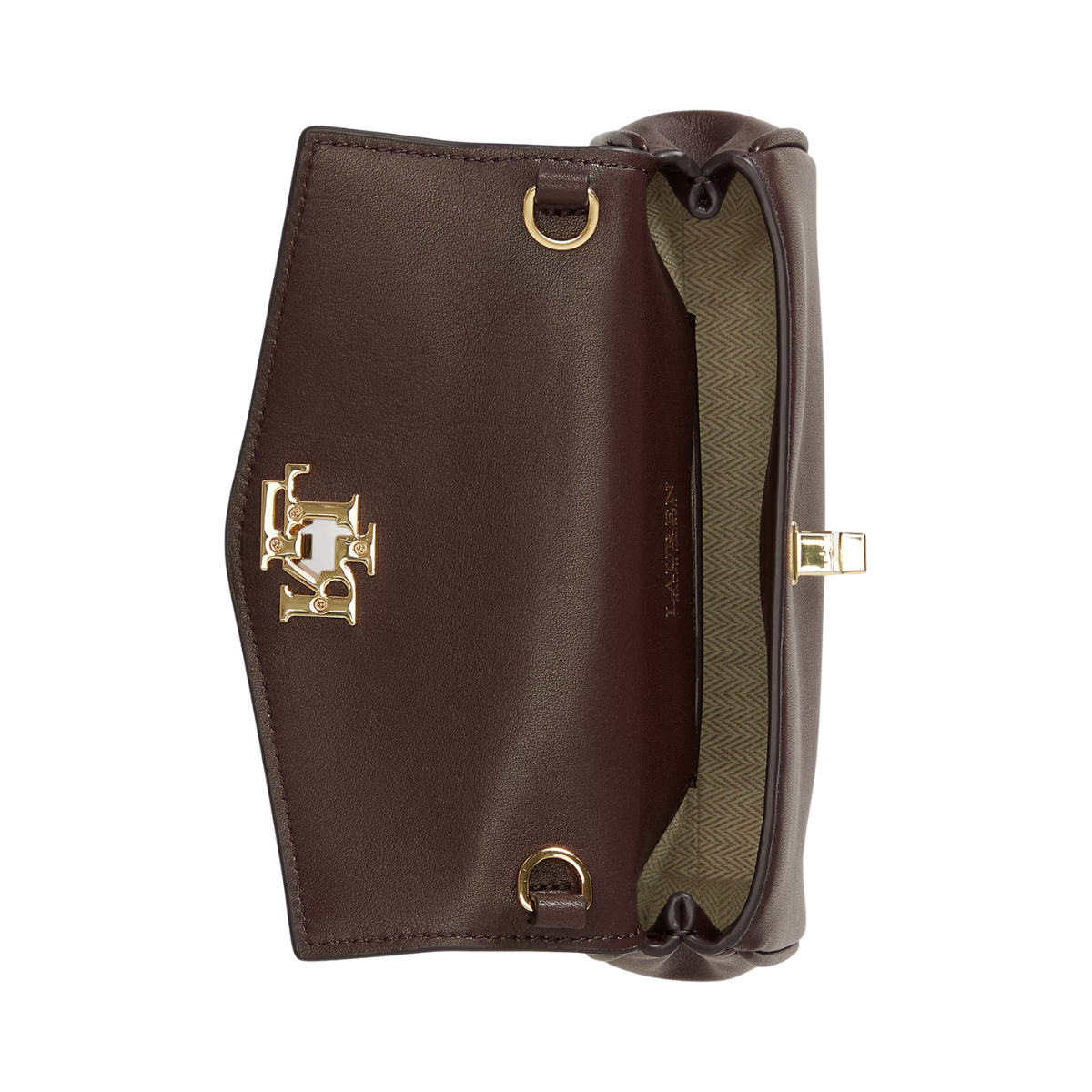 Wallet On A Chain Large - Chestnut Brown