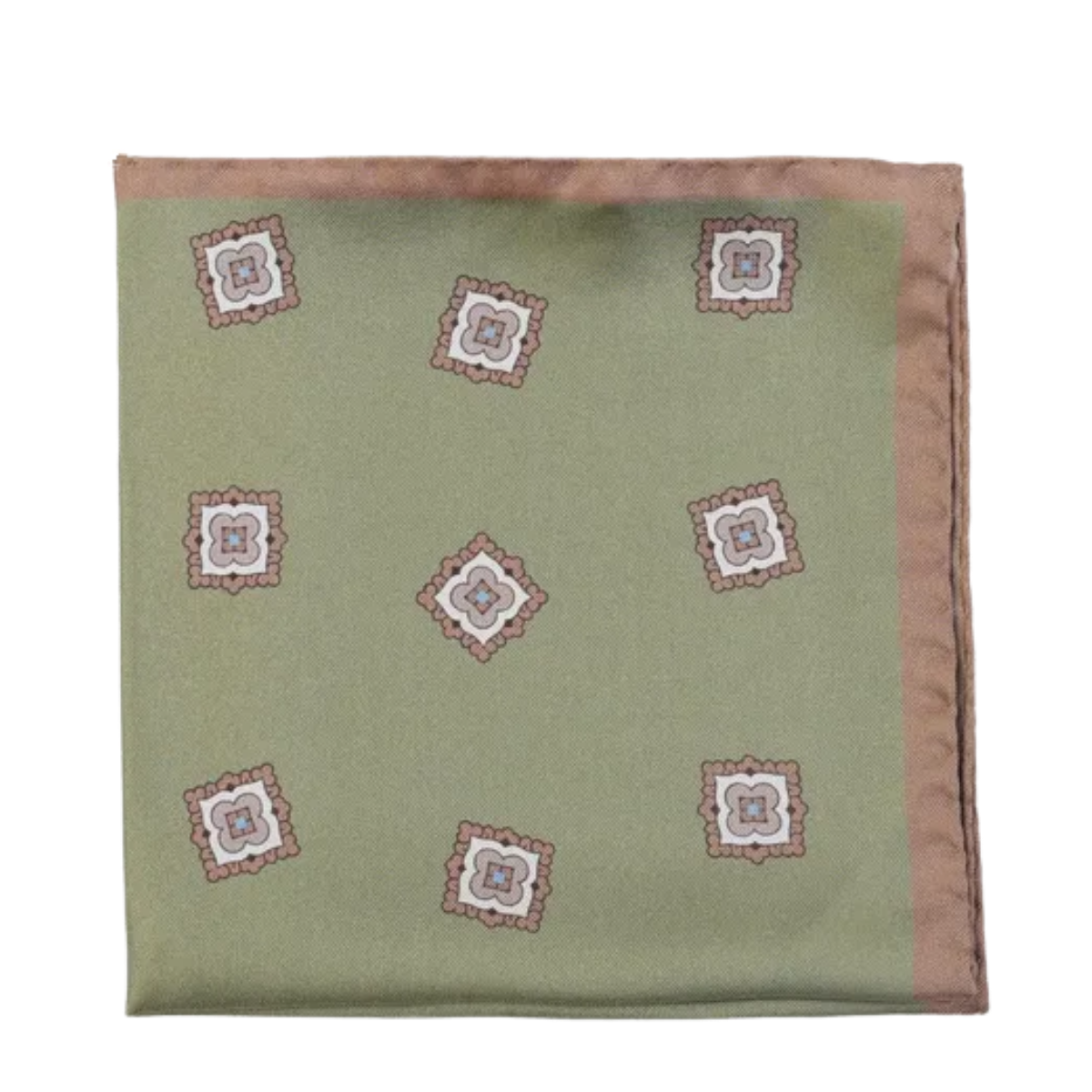 Pocket Square - 506 Olive