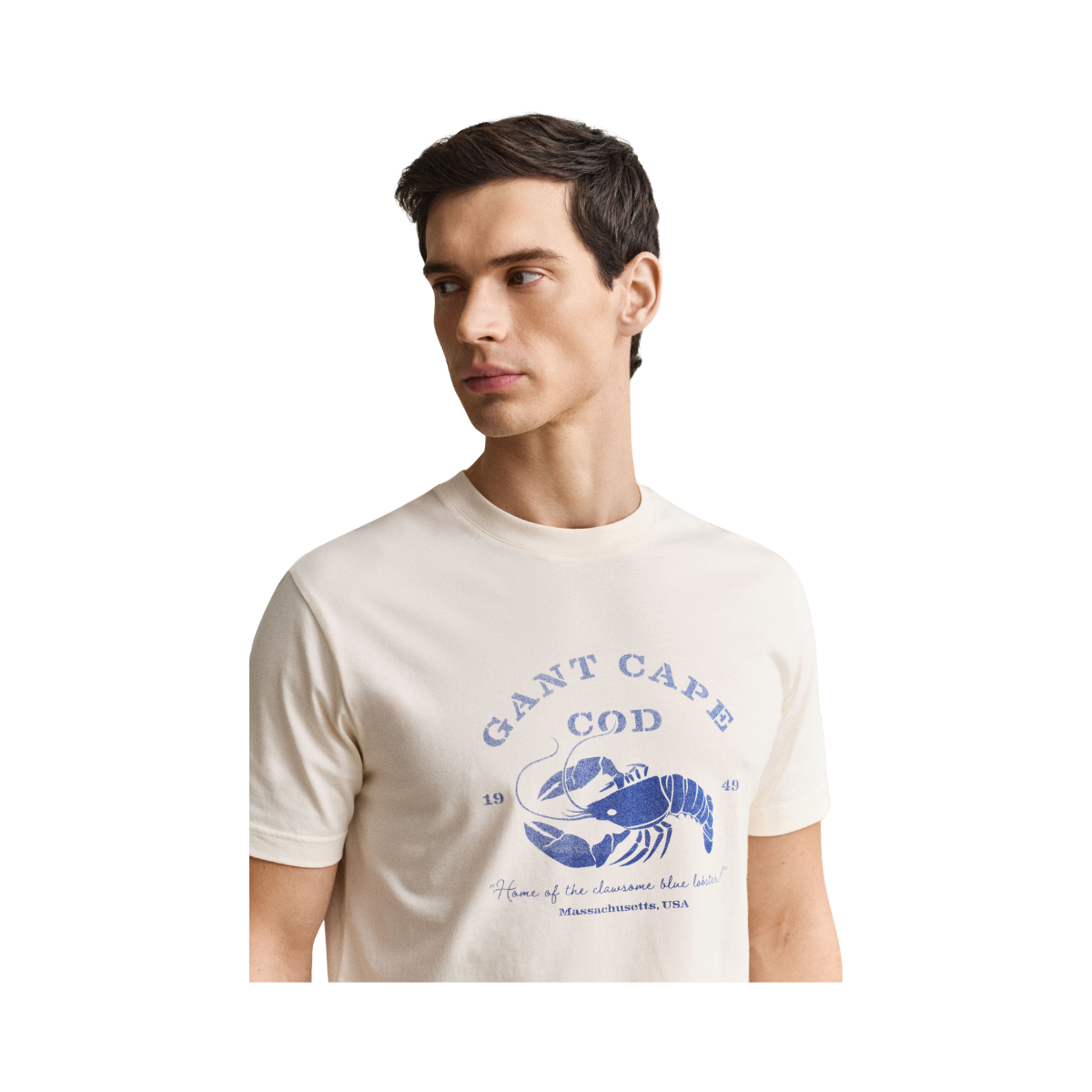 Small Graphic Tshirt - Creamed White