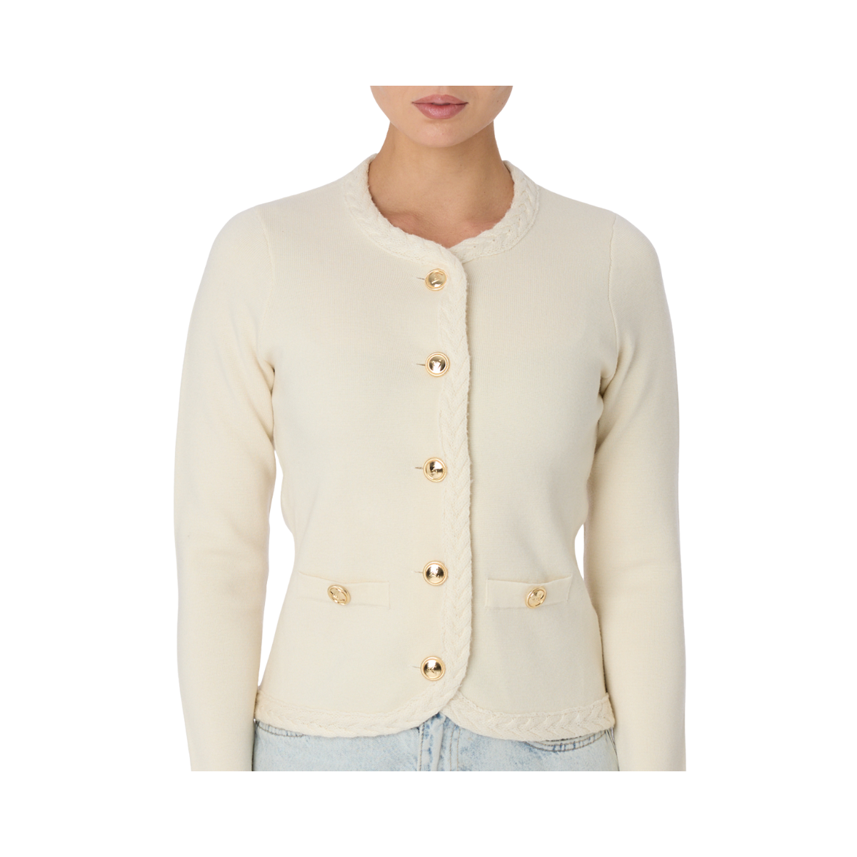 Reese Cardigan - White