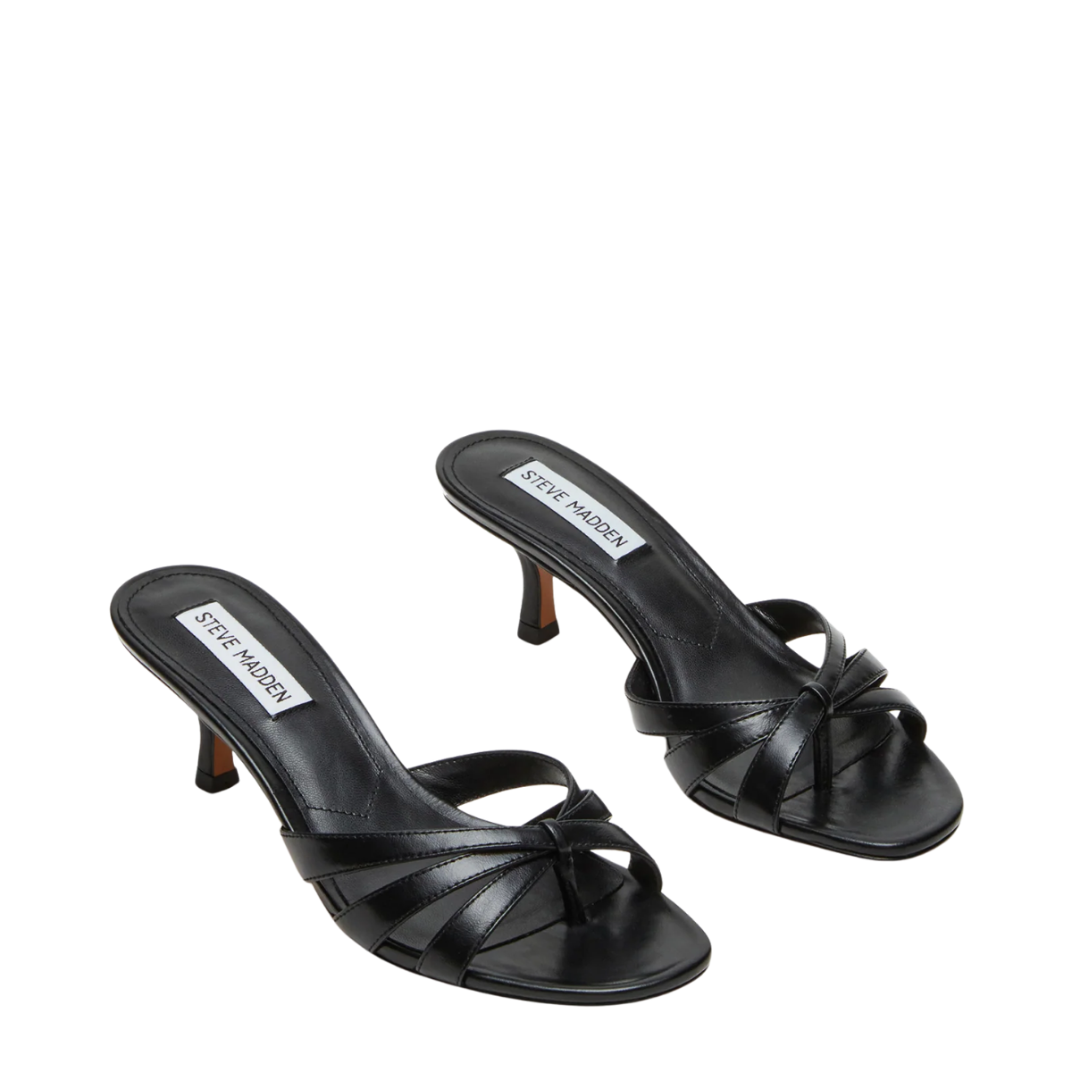 Cary Heels - Black leather