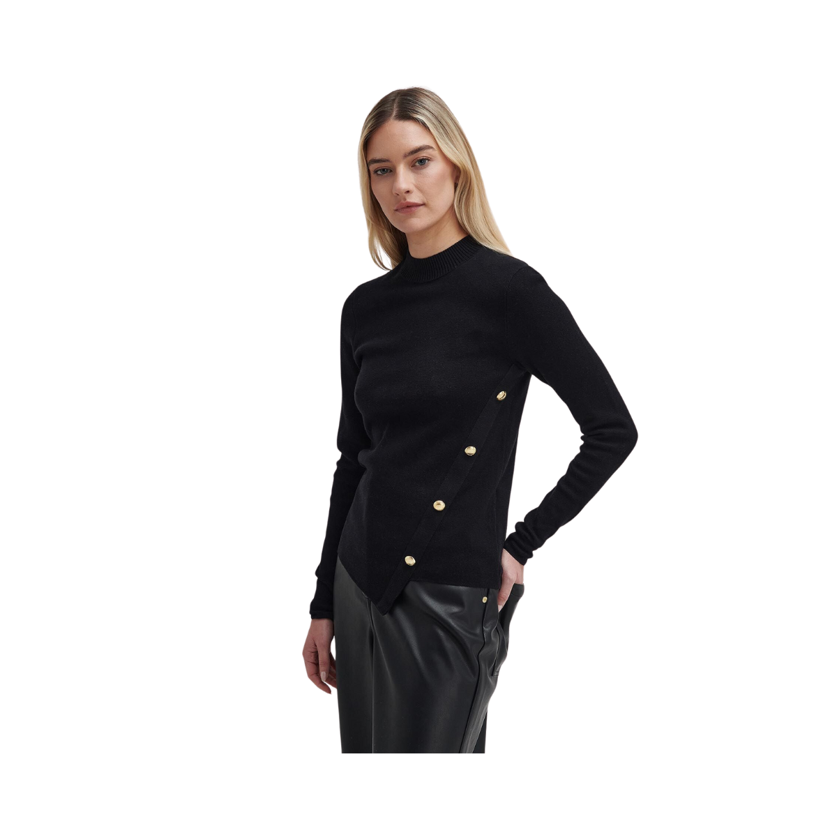 Callie Knitted Jumper - Black