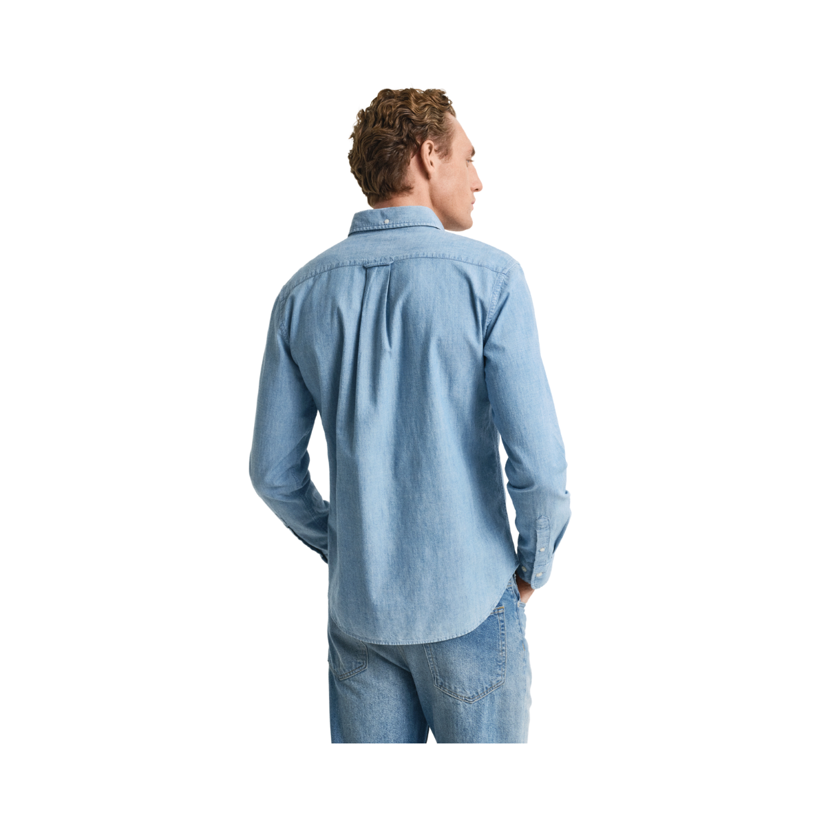 Reg Chambray Shirt - Light Blue