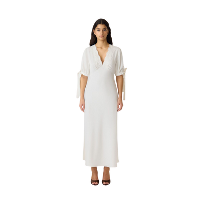 YASPella 2/4 Long Dress - Pristine