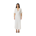 YASPella 2/4 Long Dress - Pristine