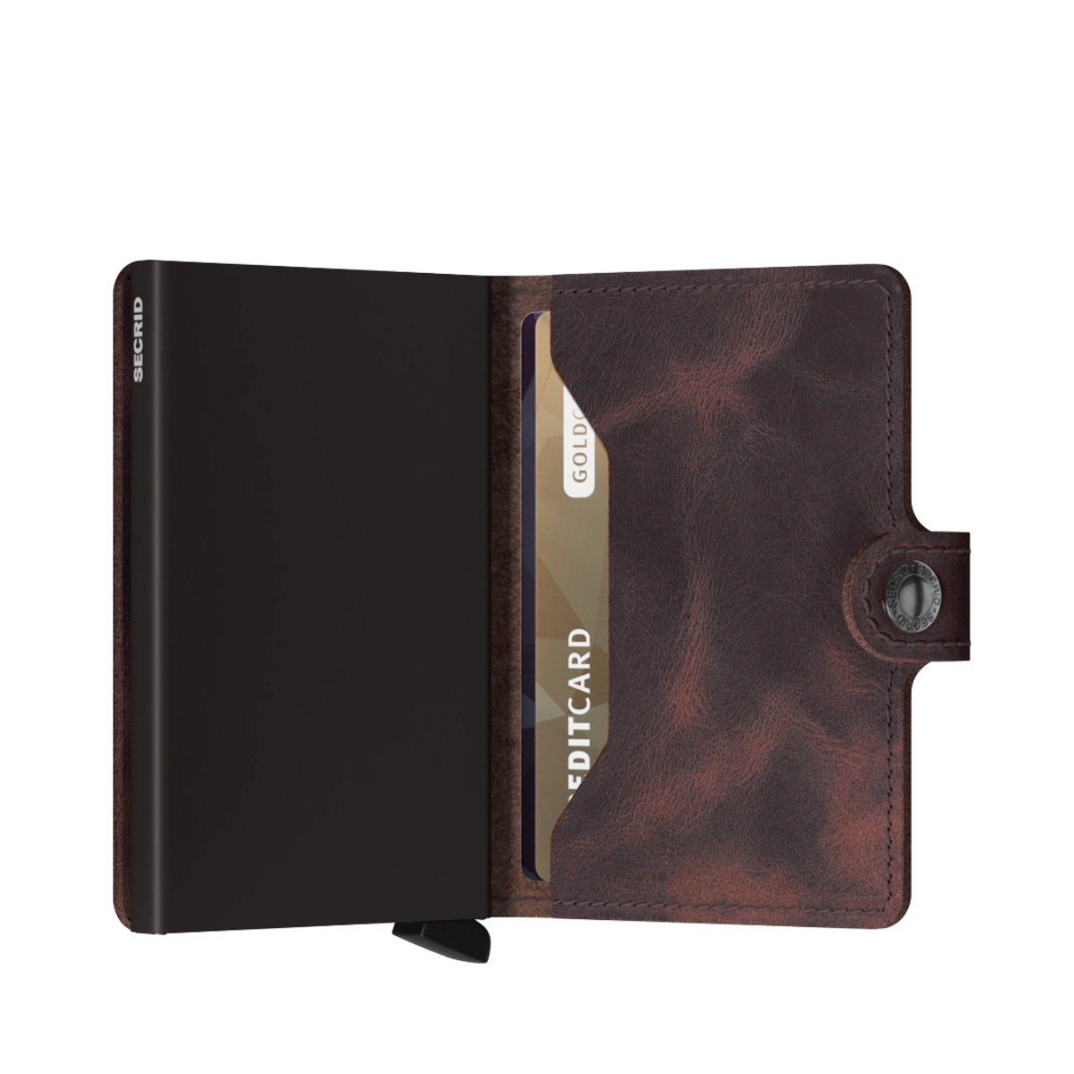 Vintage Miniwallet - Chocolate