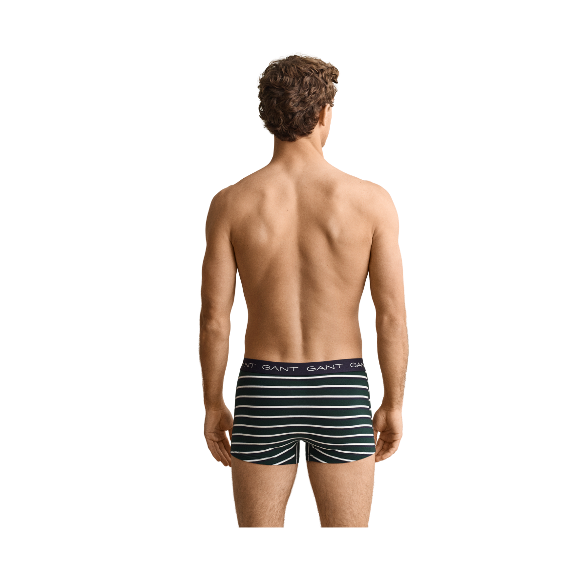 Striped Trunk 3-Pack - Tartan Green