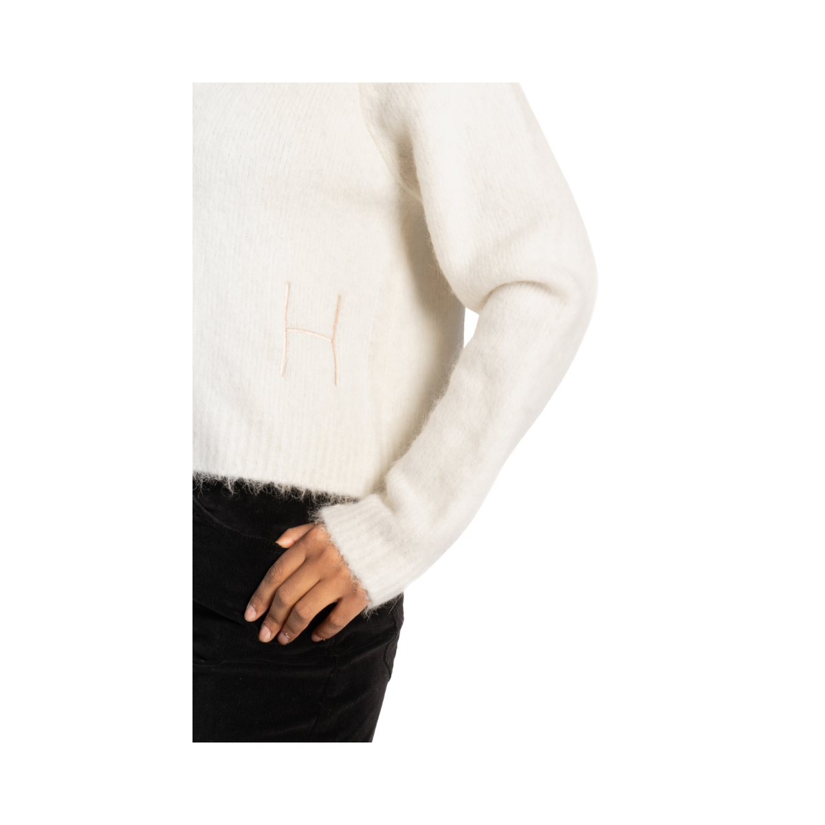 Pernille Sweater - White Alyssum