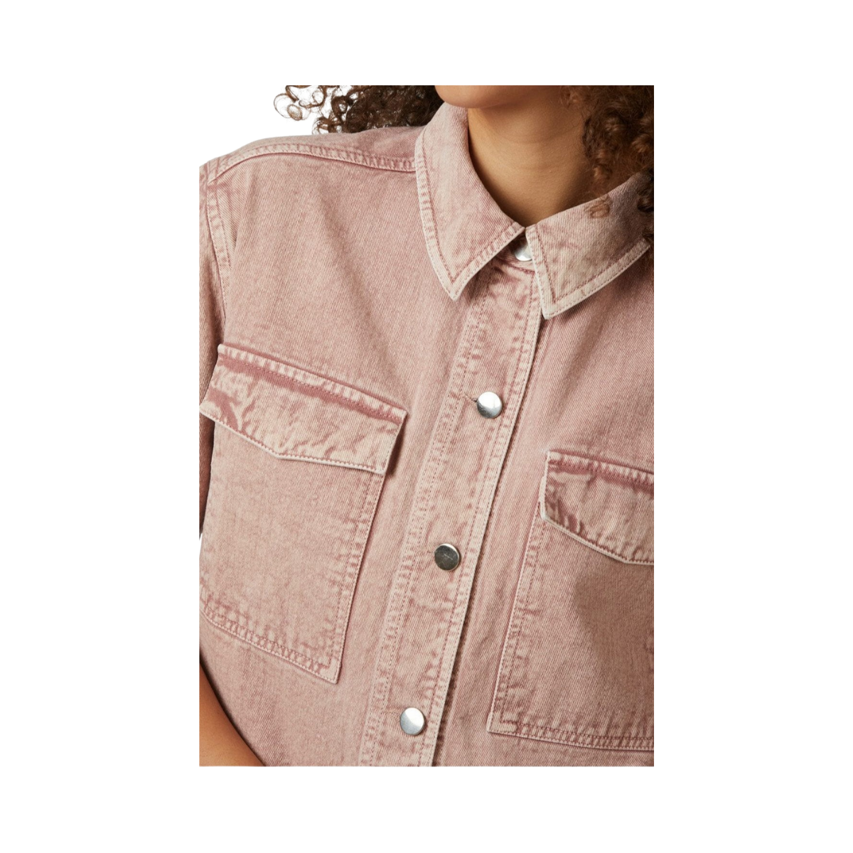 Tiki Solid Shirt - Pink