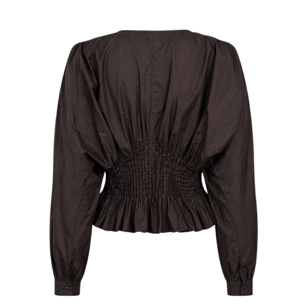 CMPoplin Blouse - Mulch