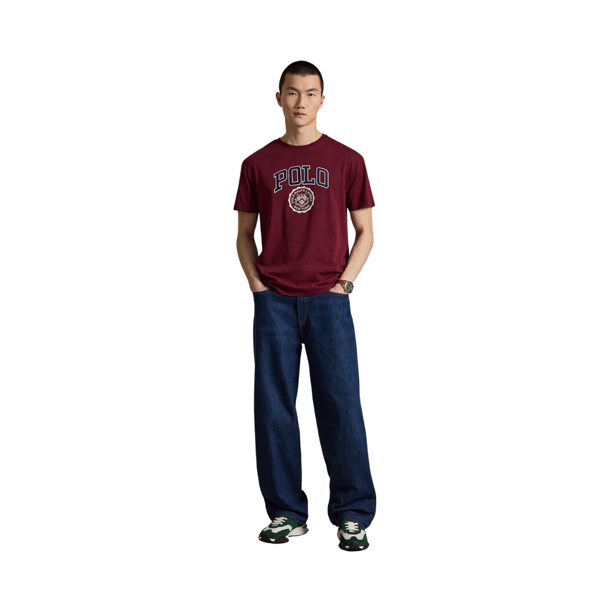 Knit T Shirt - Classic Wine