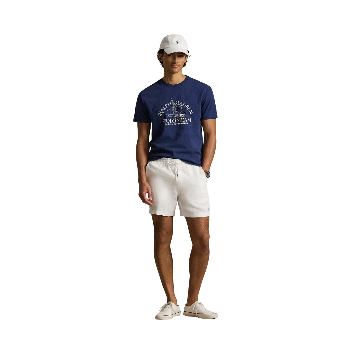 Knit T-Shirt - Dark Cobalt