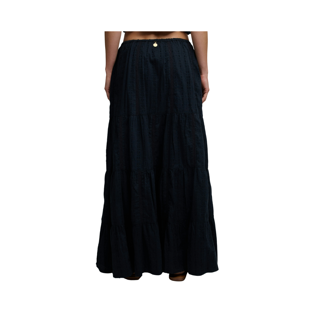 Tiered Maxi Skirt - Eclipse Navy