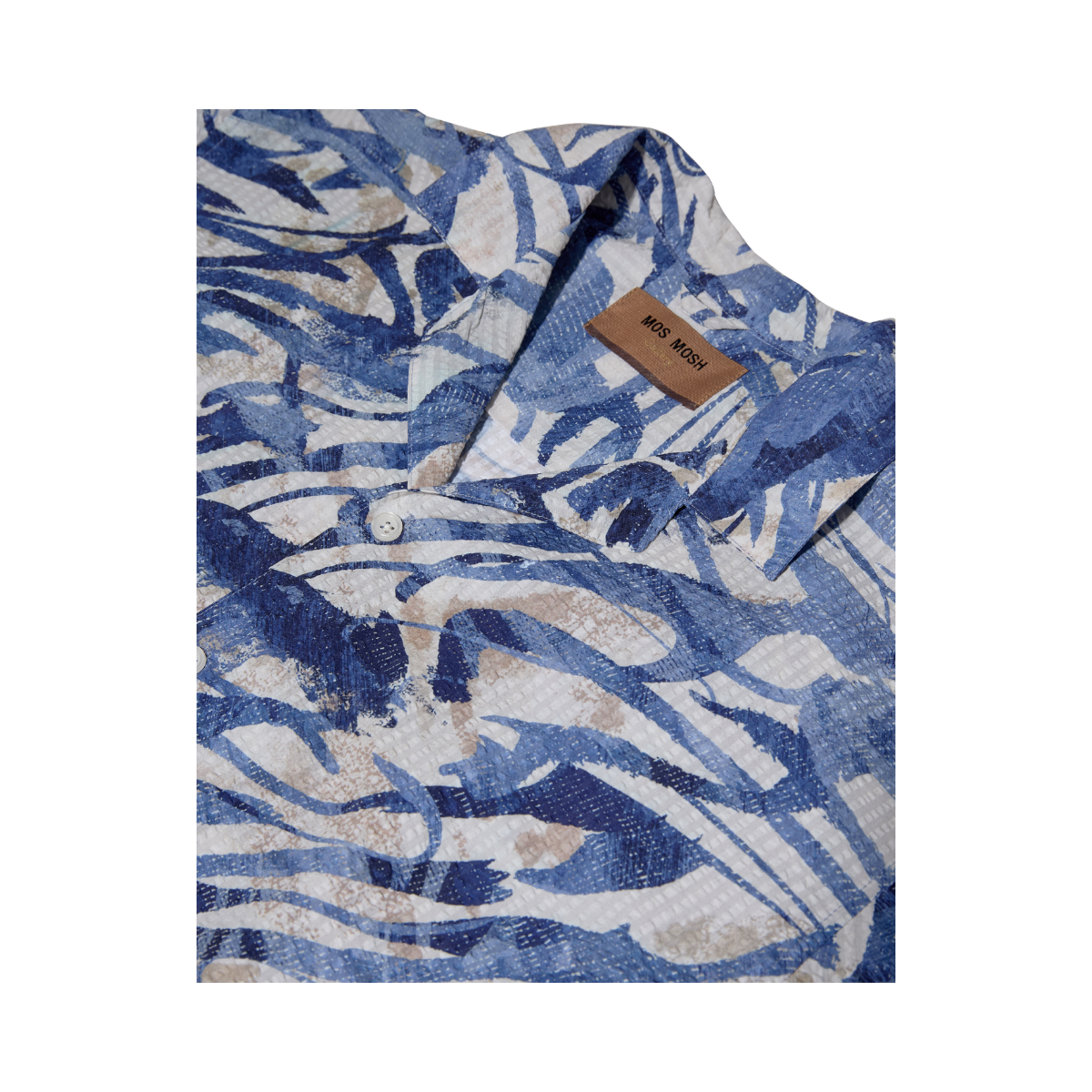 MMGJoel Common Seer SS Shirt - Estate Blue