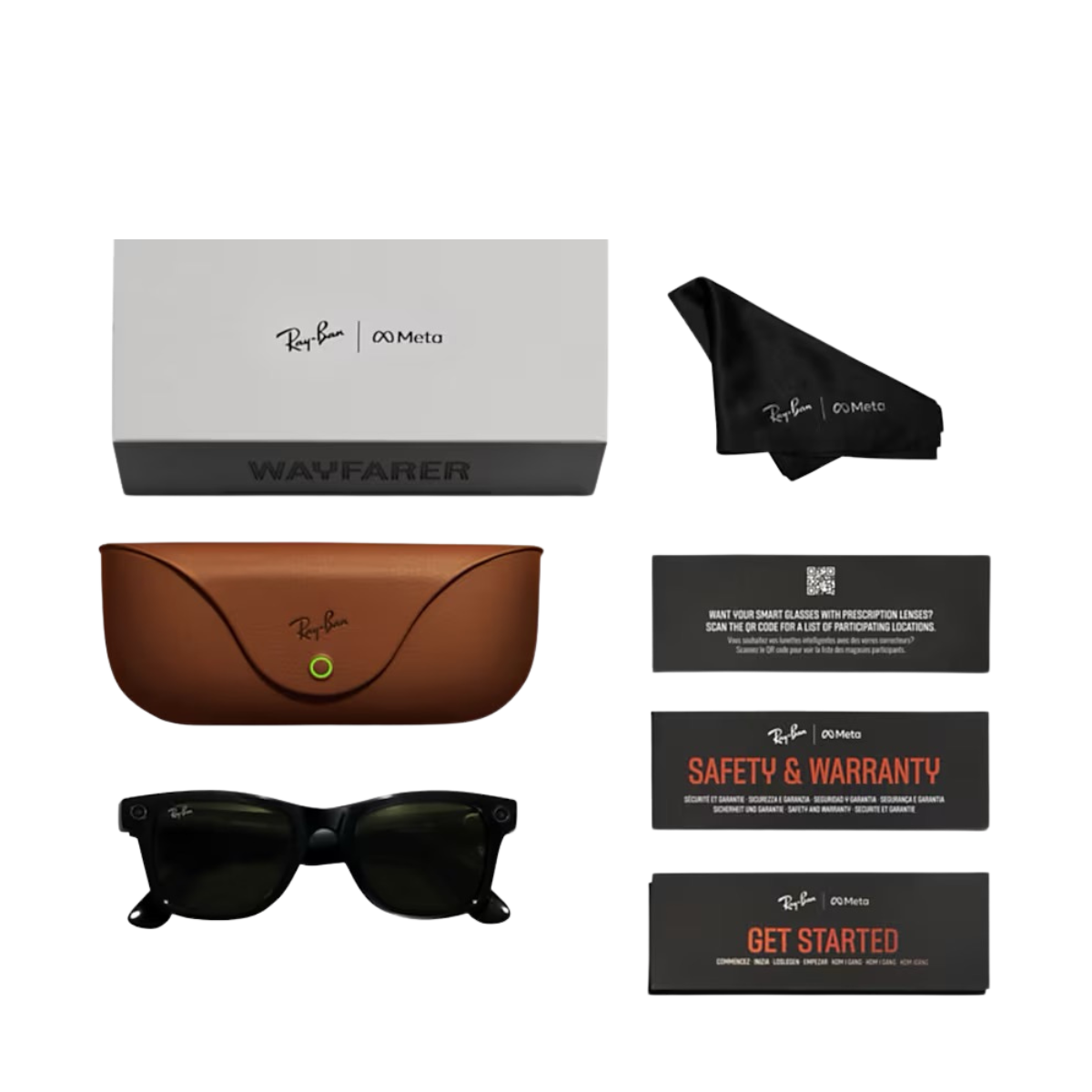 Meta Wayfarer - 601ST3 Matte Black