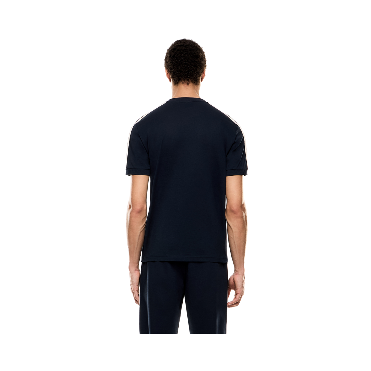 Train Logo T-Shirt - Armani Blue