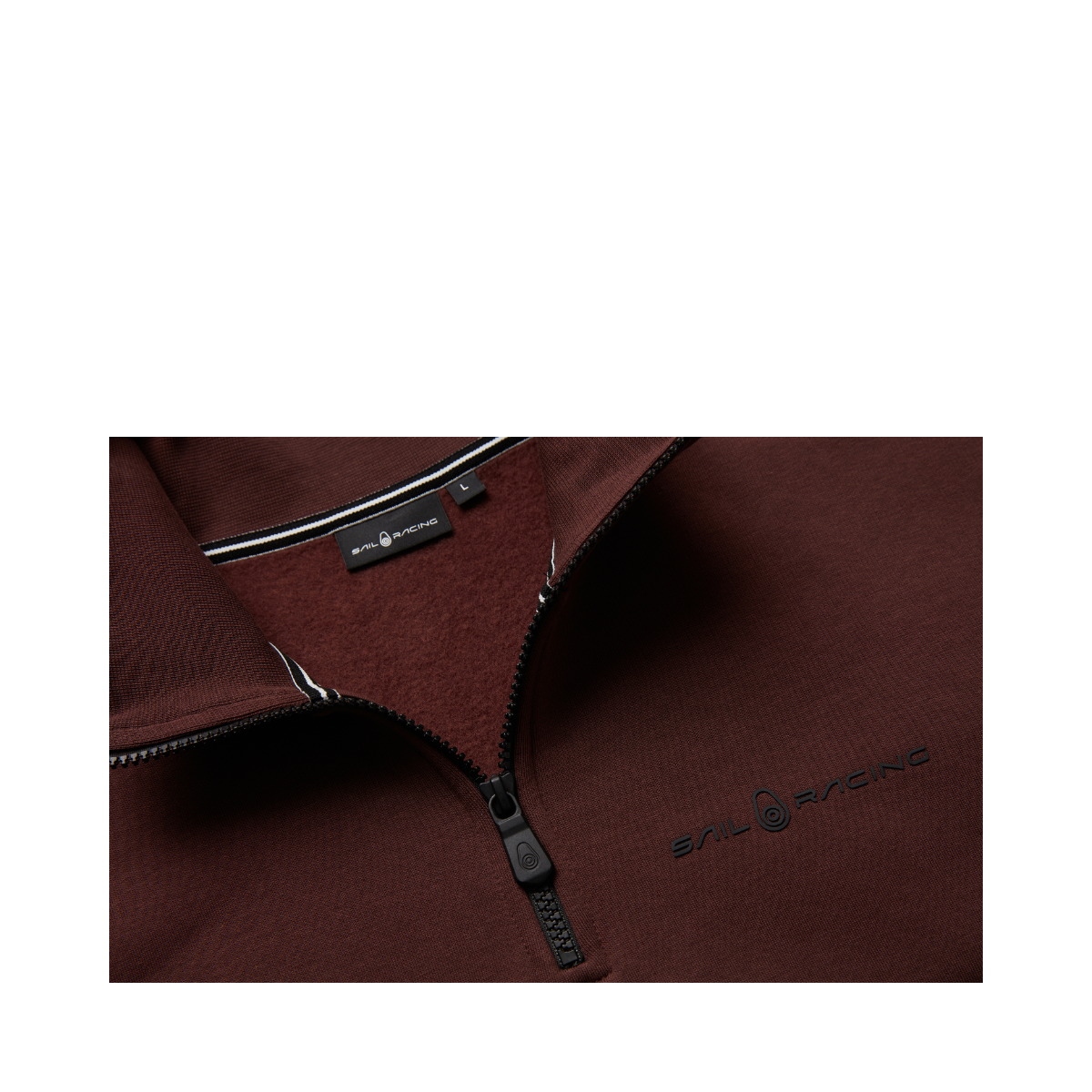 Bowman Logo T-Neck - Dark Brown