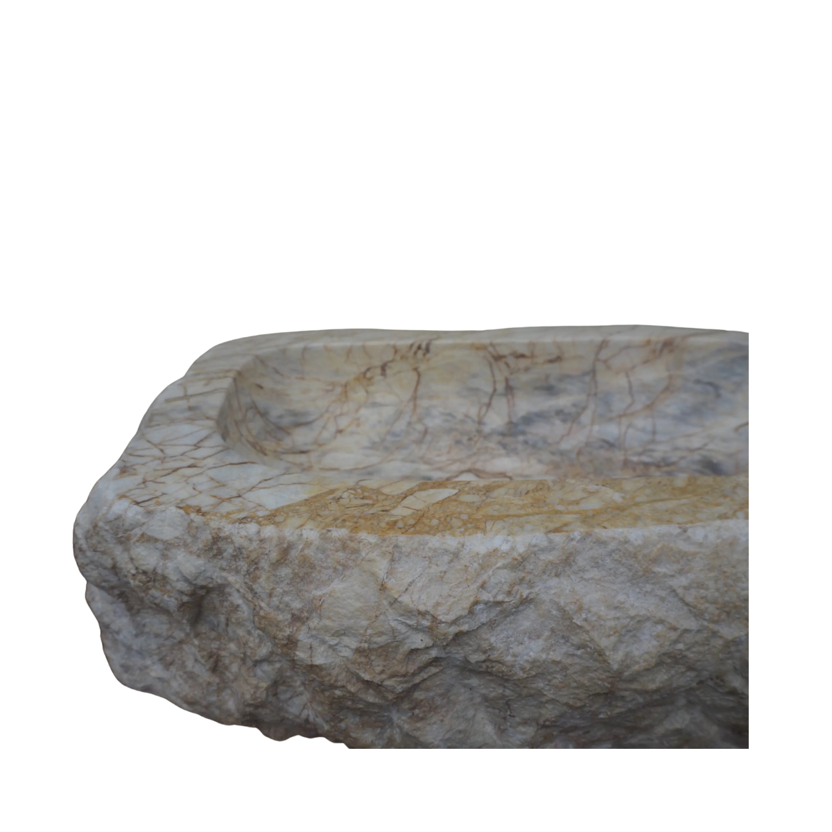 Bowl raw marble - Naturel