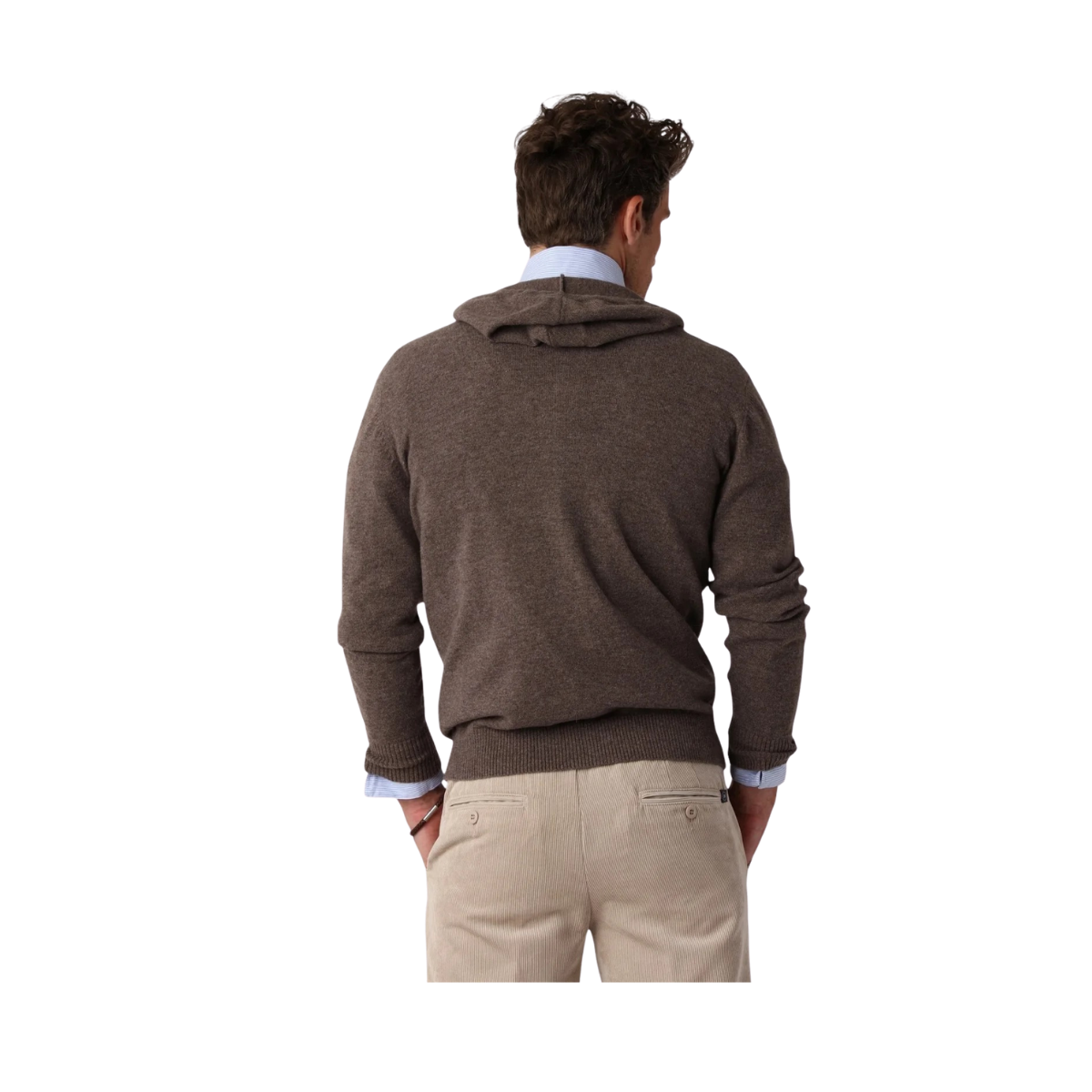 Cashmere Blend Hoodie - Nougat