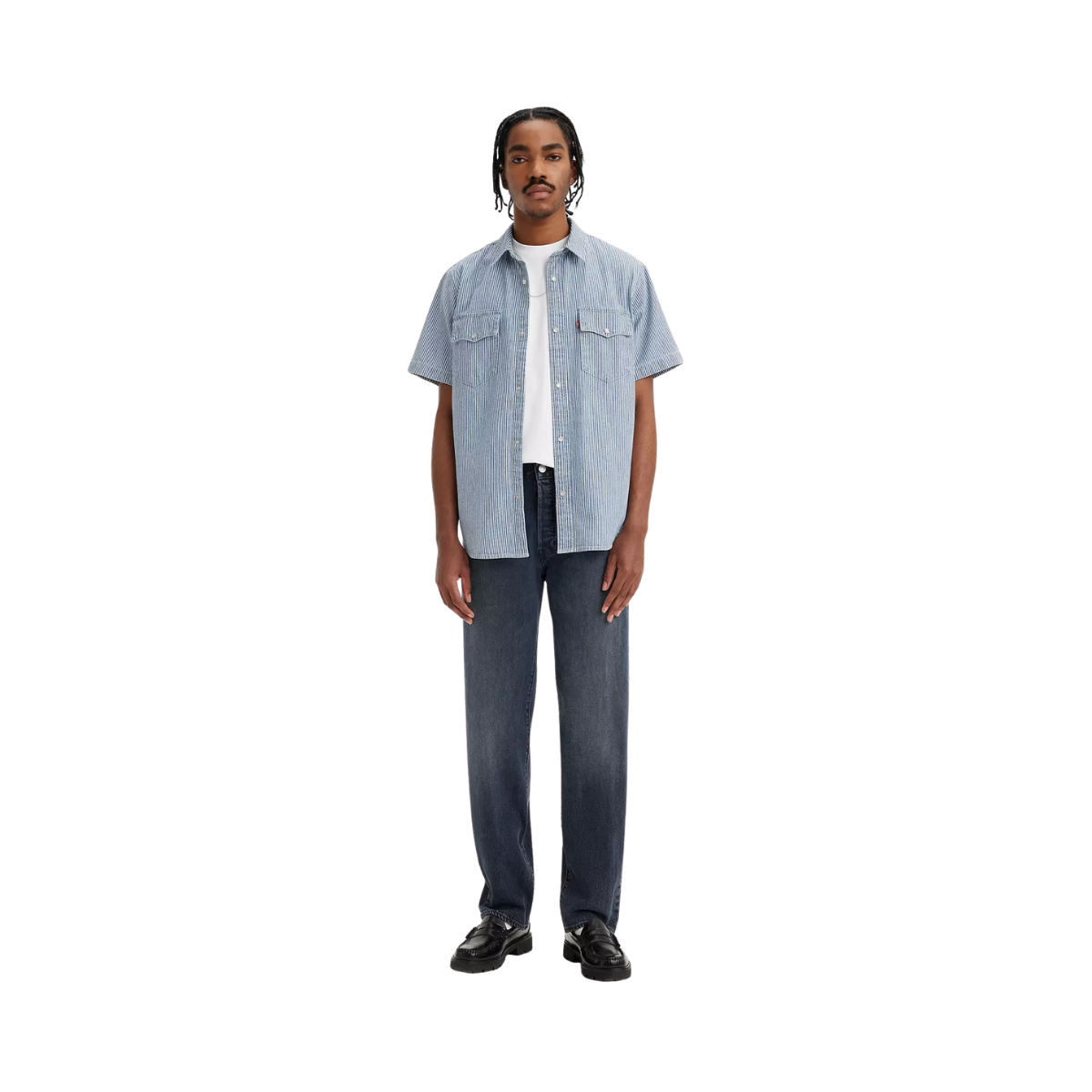 501 Levi's Original - Blue Black Stretch