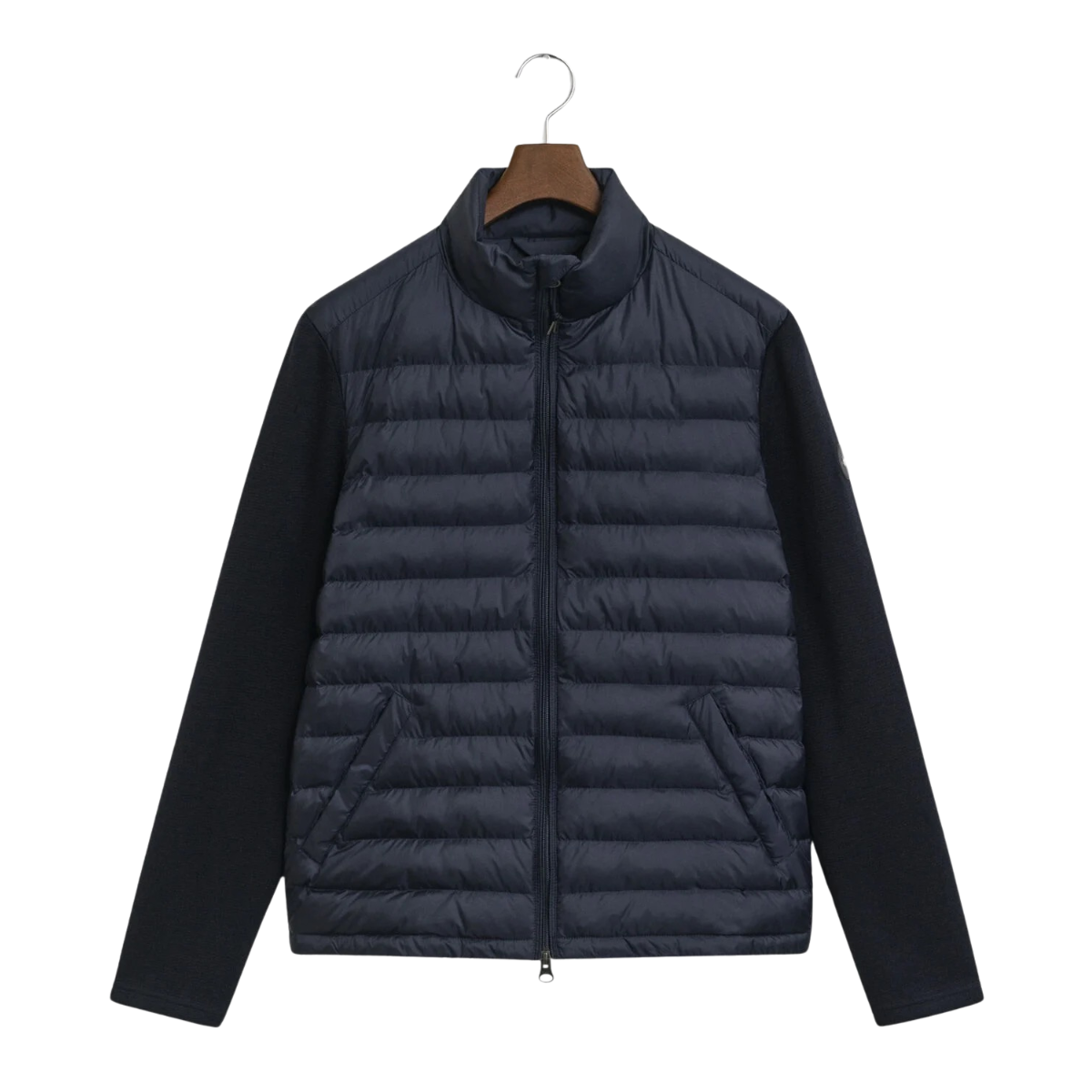 Mixed Media Jacket - 433 Evening Blue
