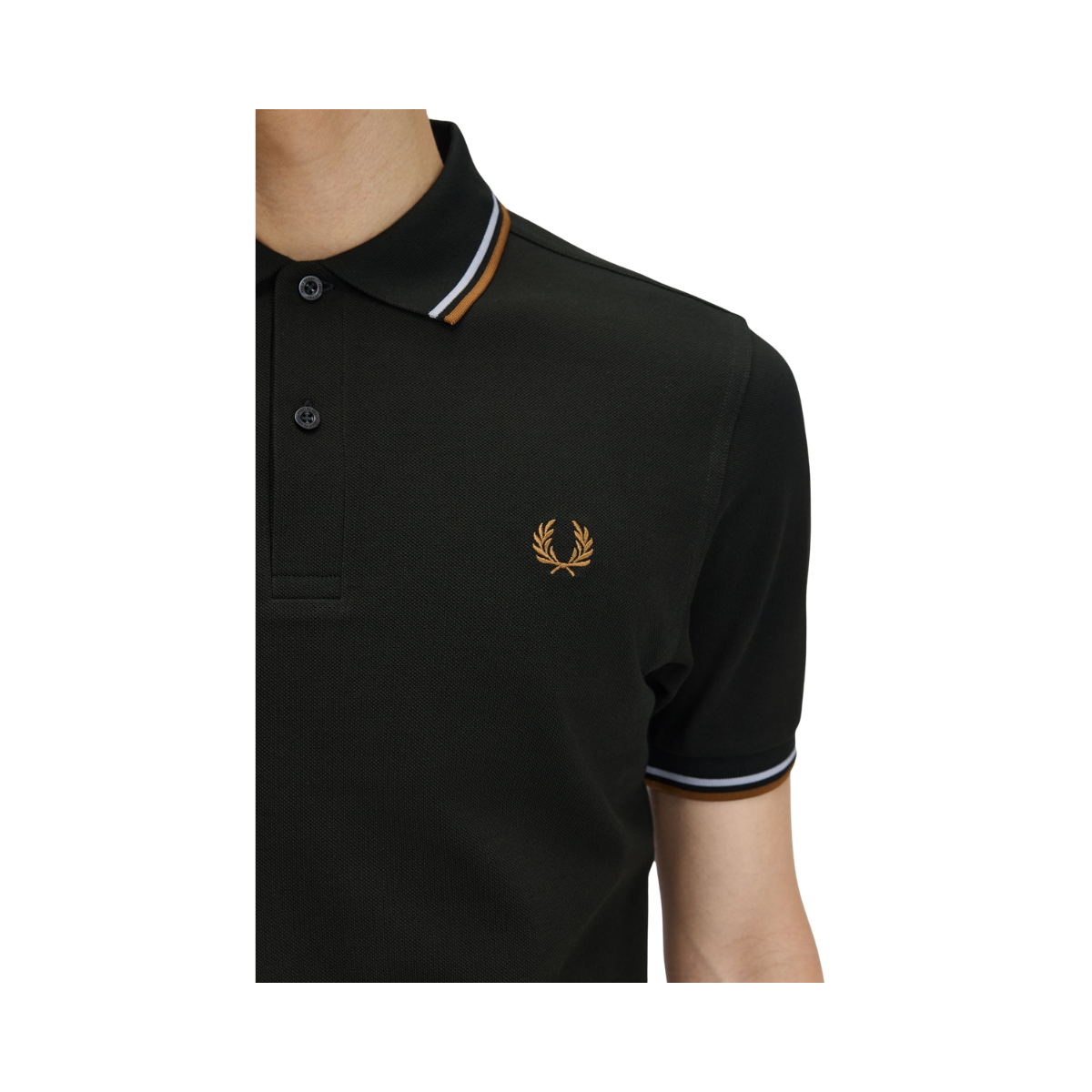 Twin Tipped FP Shirt - Night Green / Dusky Blue / Dark Caramel