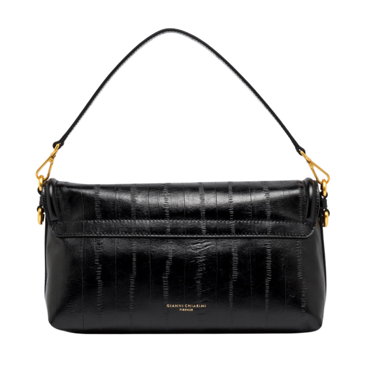 Bea Leather Shoulder Bag - Nero