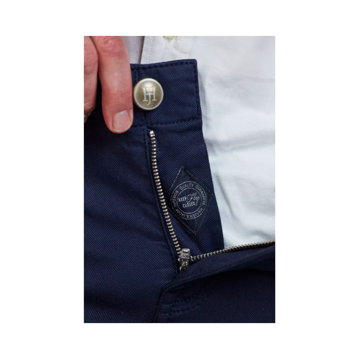 5-Pkt Pan Oxford Shorts - Navy