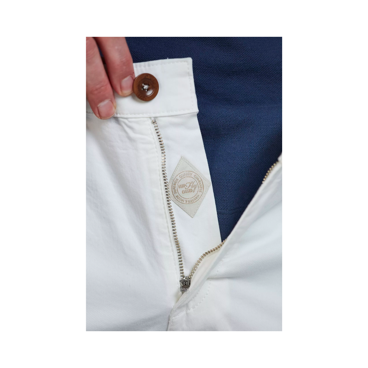 Classic Chino Shorts - Off White