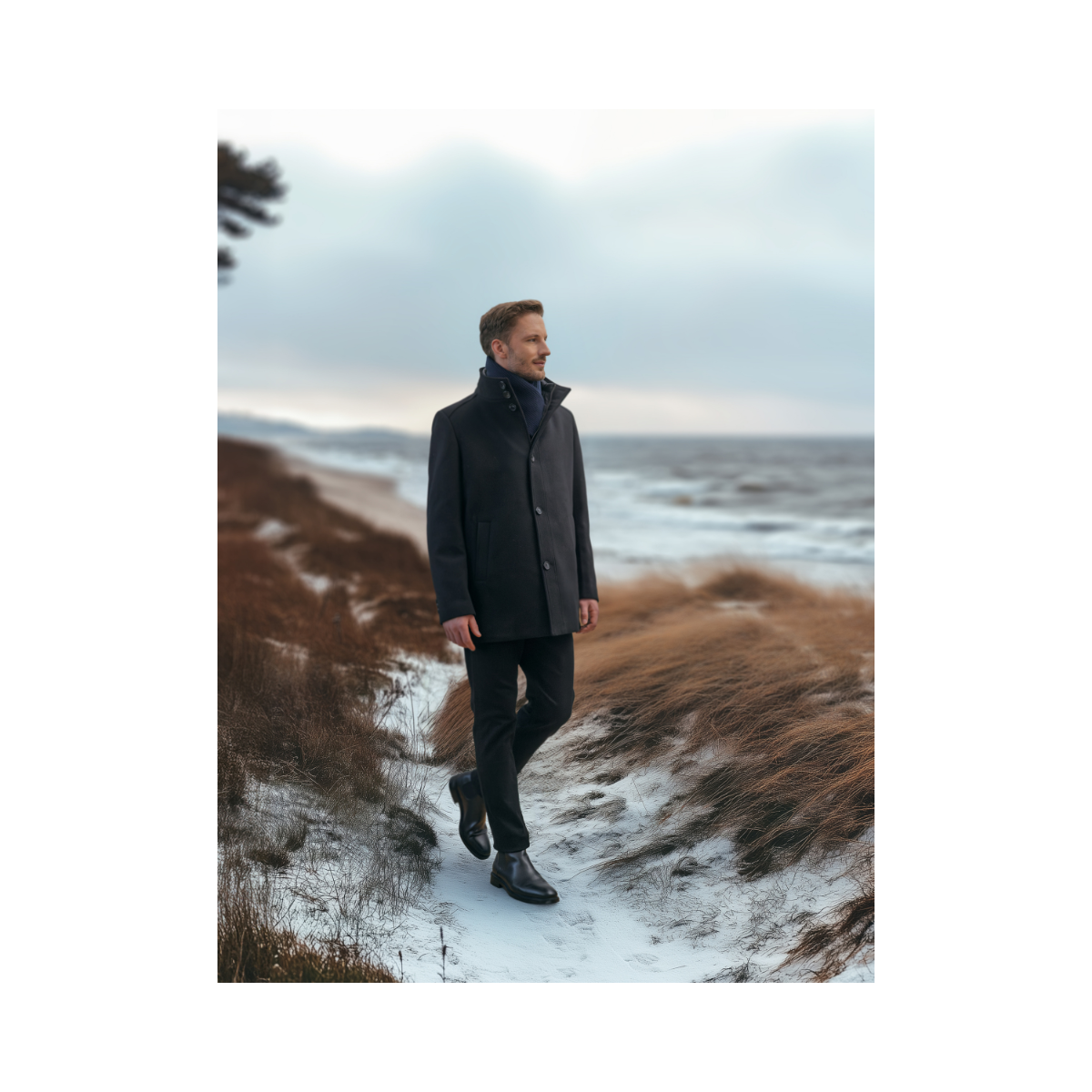 Clive Coat - Black