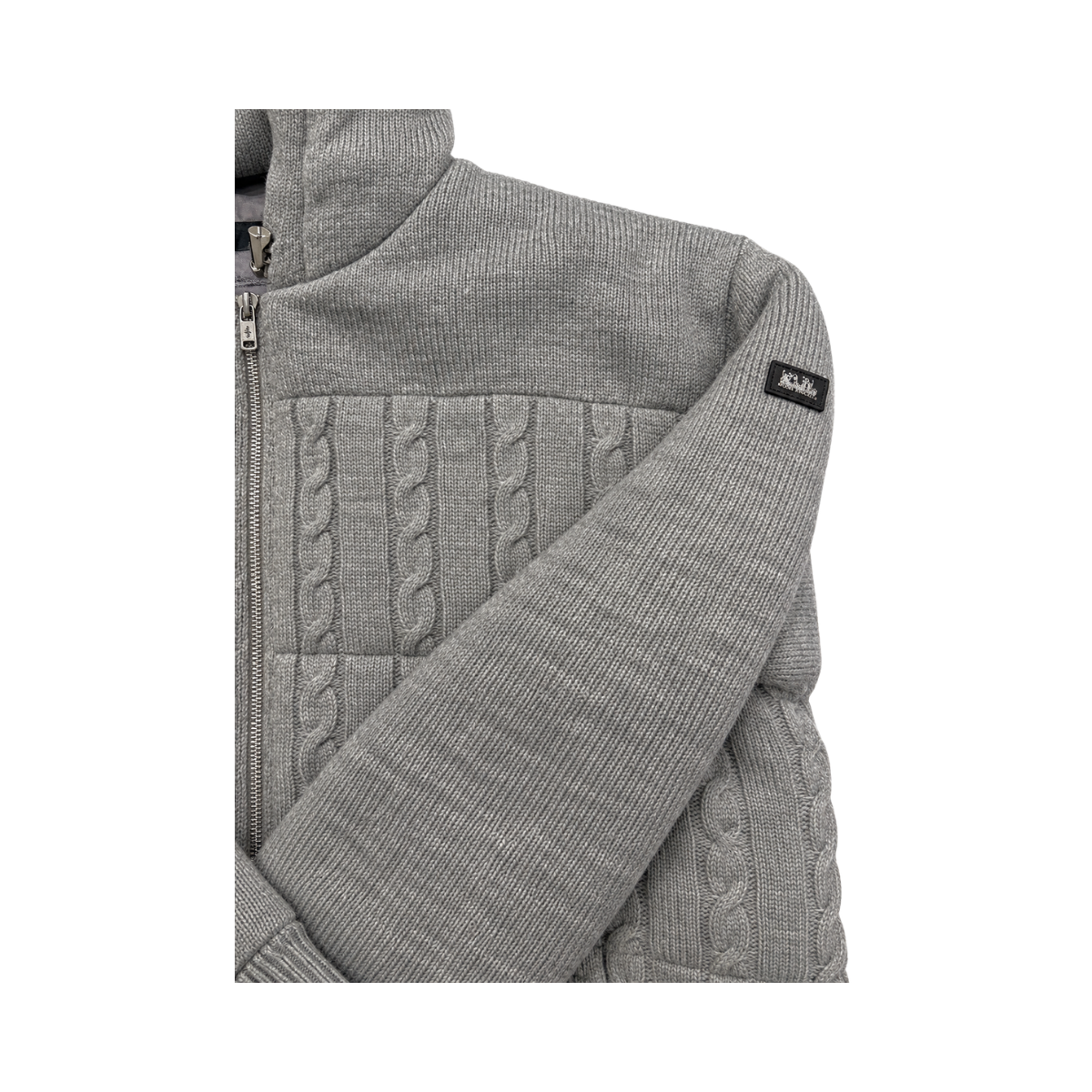 Hooded Blouson - Grey