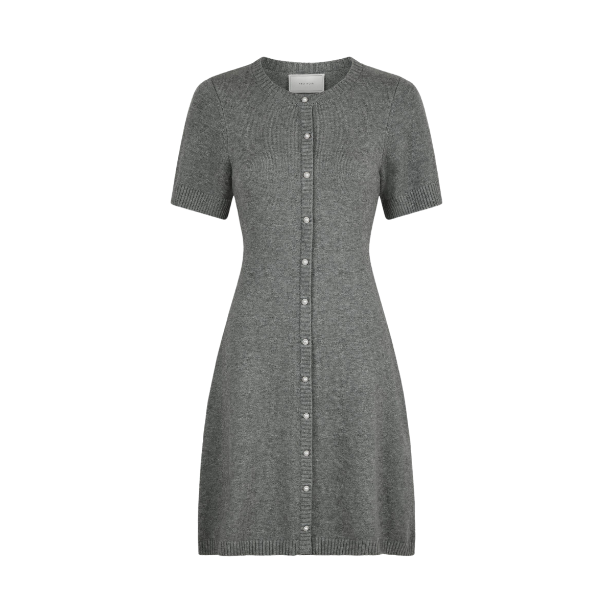 Elise Knit Dress - Grey