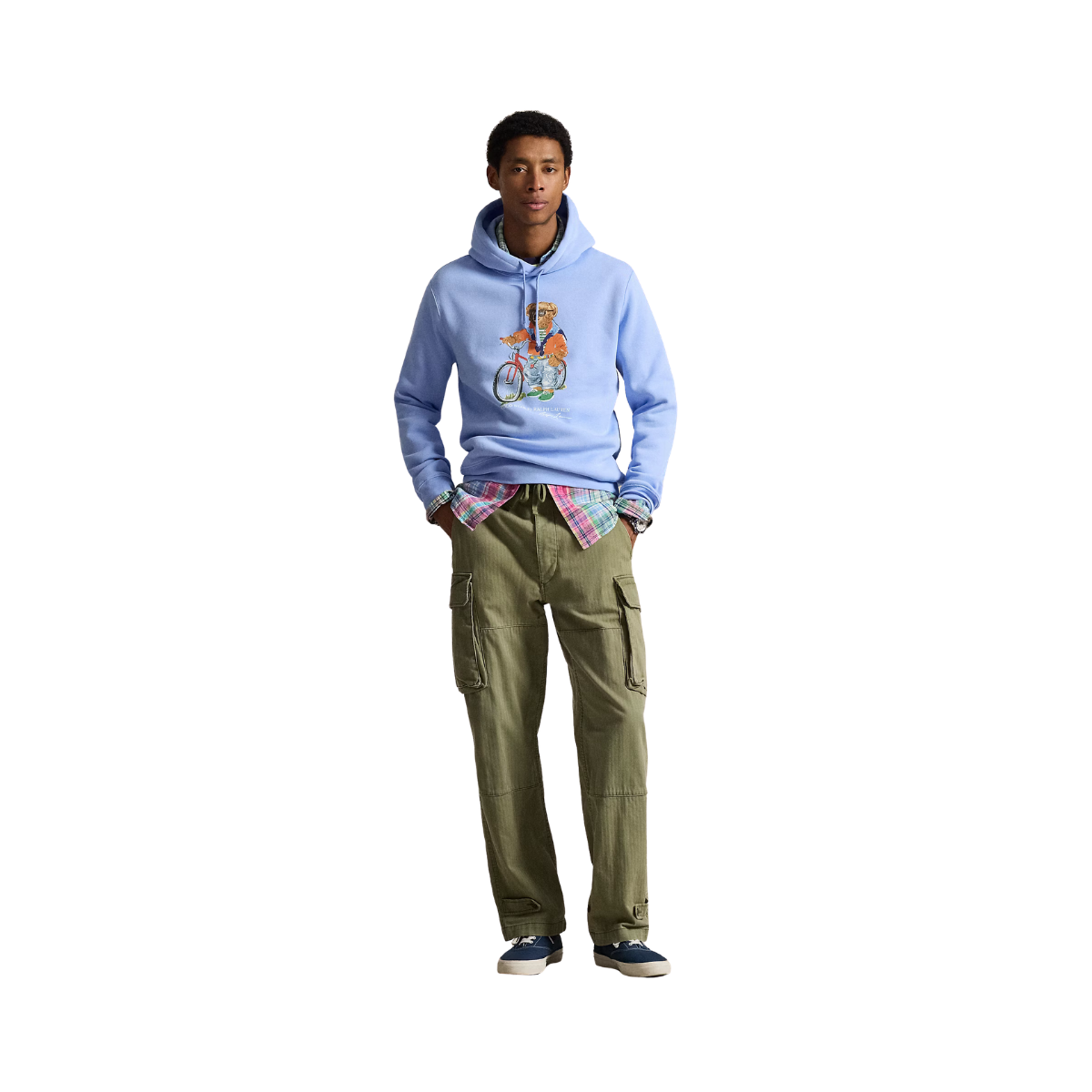Knit Sweatshirt - Austin Blue Summer Bear