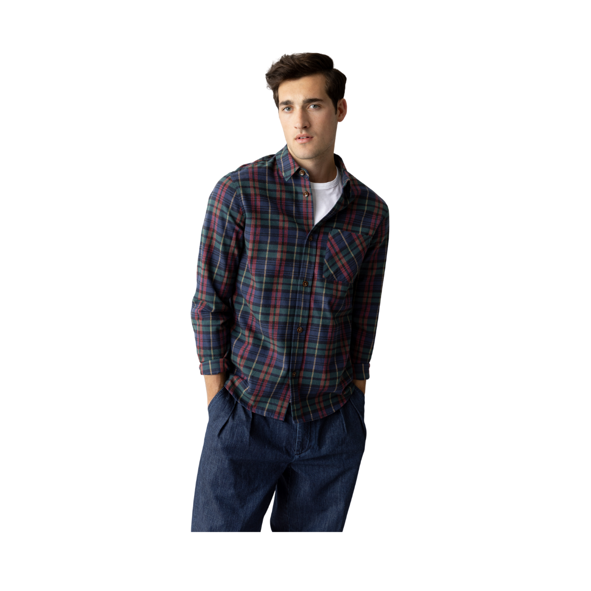 MMGDavid Hang Overshirt - Burnt Russet