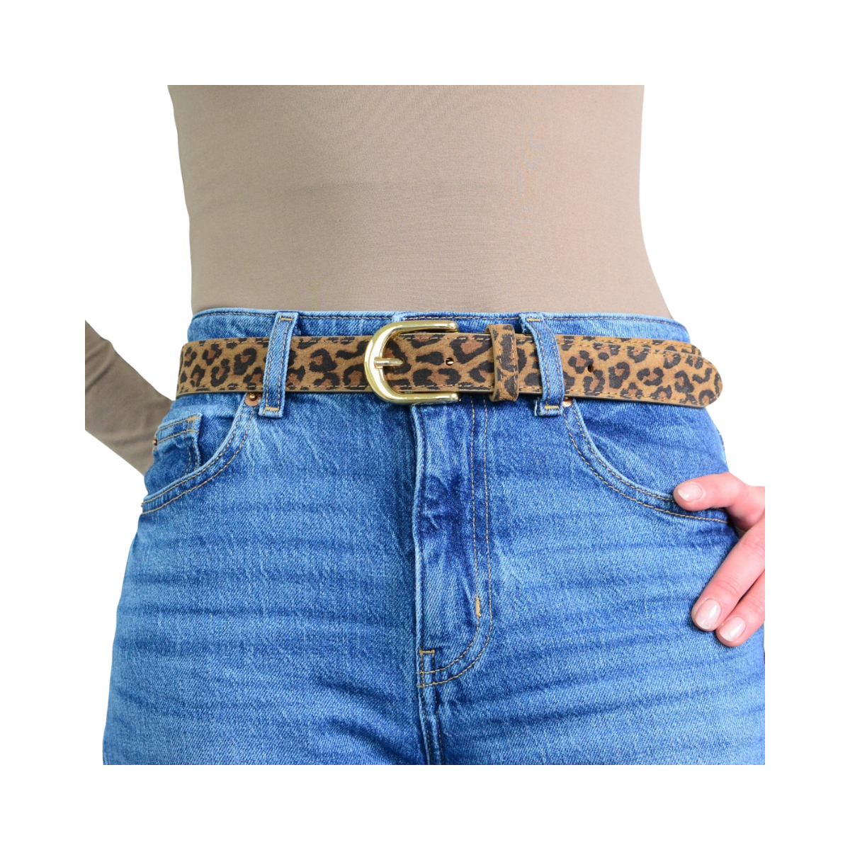 Suede Belt 2,8 - Leo