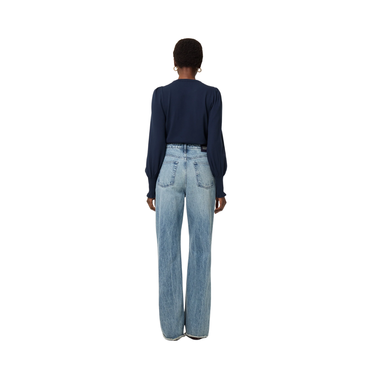 NOOS Molly Balloon Pullover - After Midnight Blue