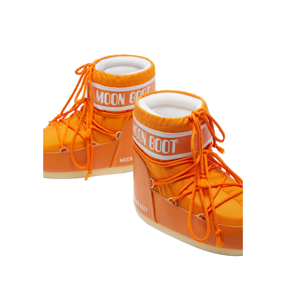 Icon Low Nylon Boots - Orange