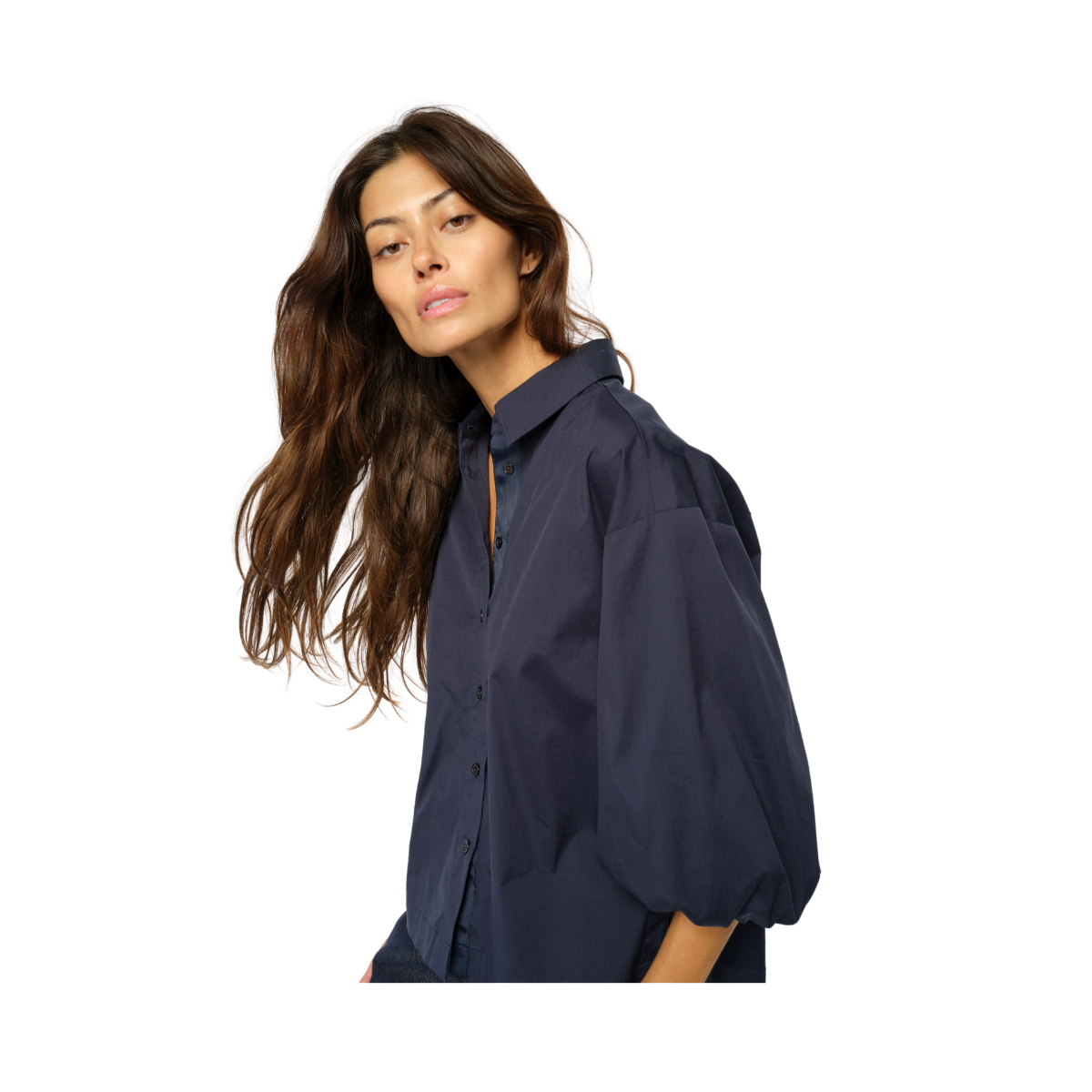 MMVinita 3/4 Shirt - Salute Navy