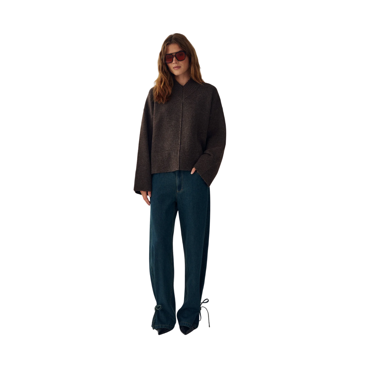 Maidie Knit - Chocolate Melange