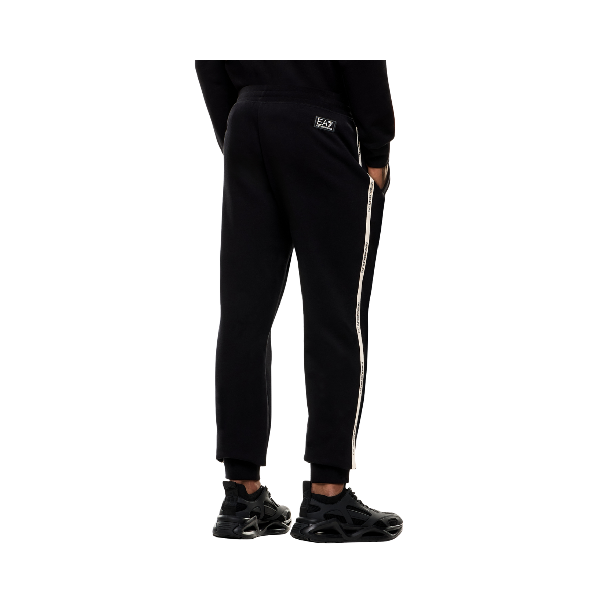 Train Logo Trousers - Black