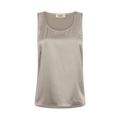 Astrid Silk Tank Top - Mourning Dove