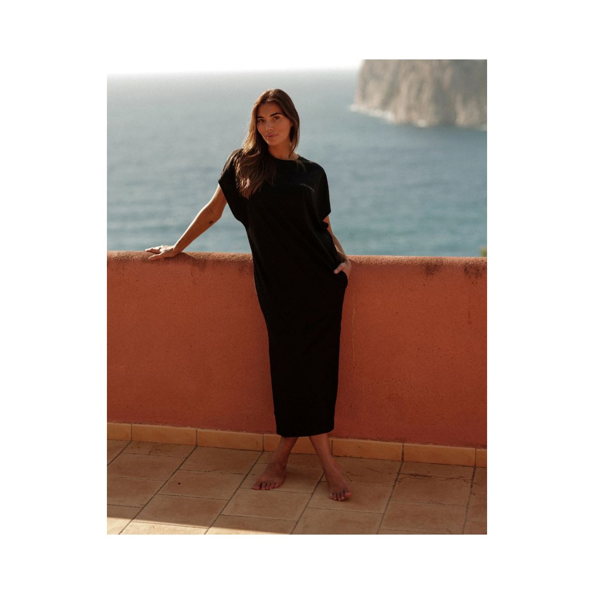 Donna Long Dress - Black