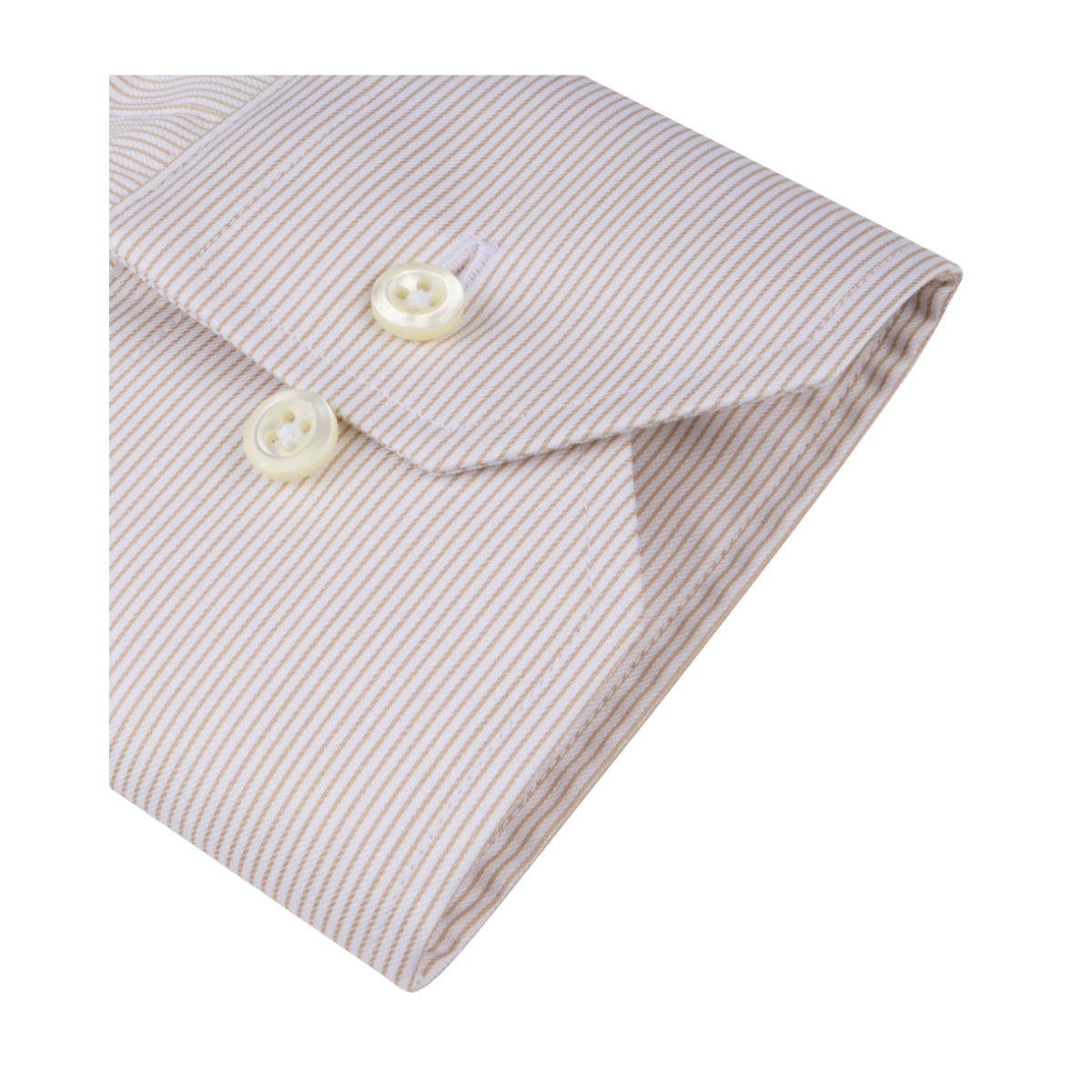 Regular C75 RM cuff - Light beige stripe