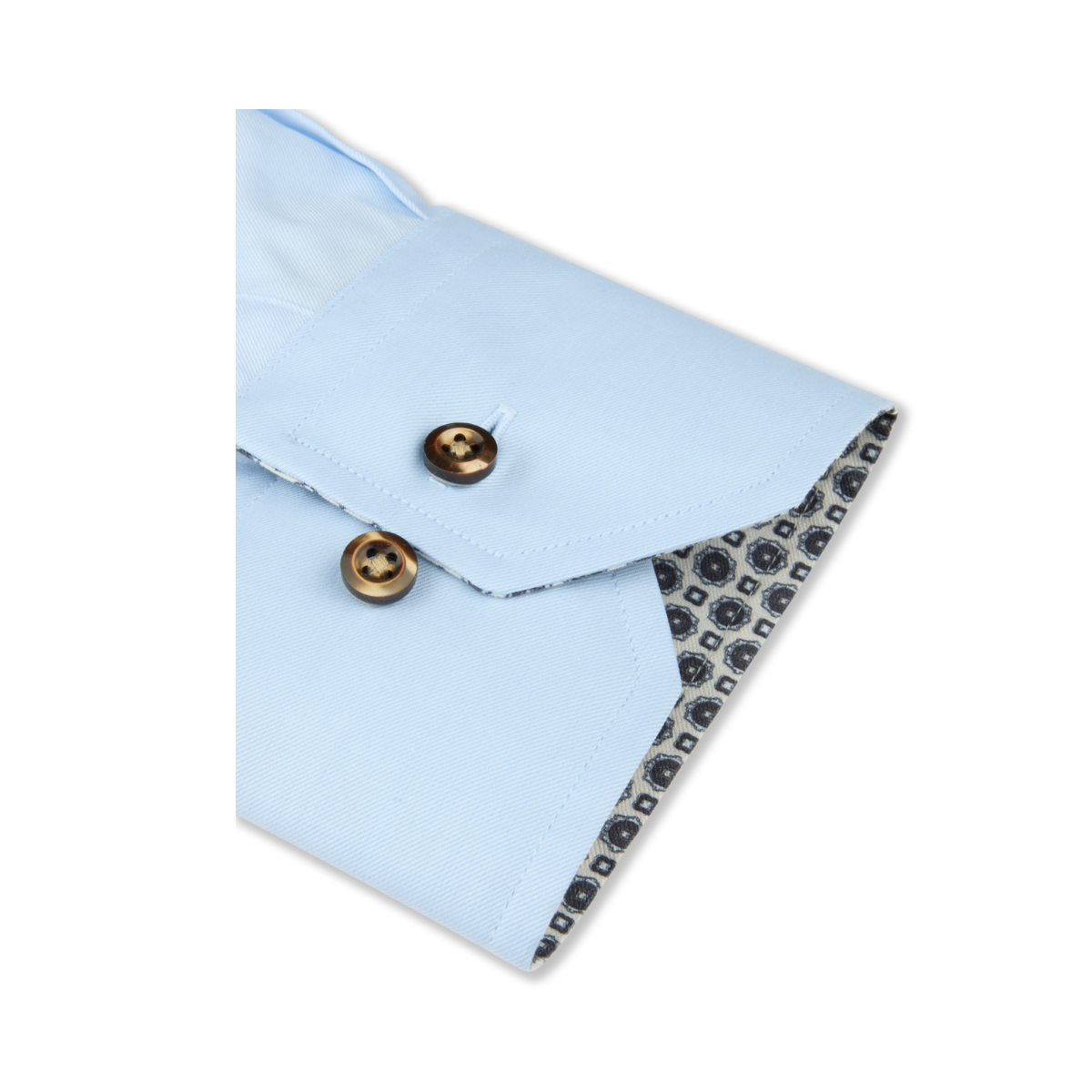 Regular C75 RM Cuff Contrast - Light Blue