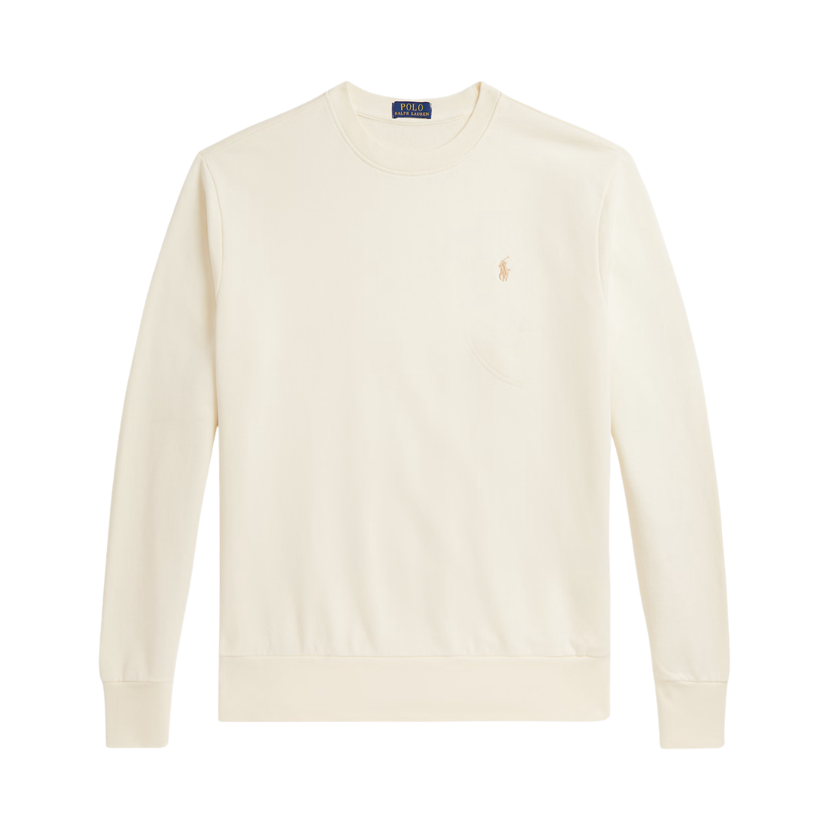 Knit Pullover Sweatshirt - Clubhouse Cream