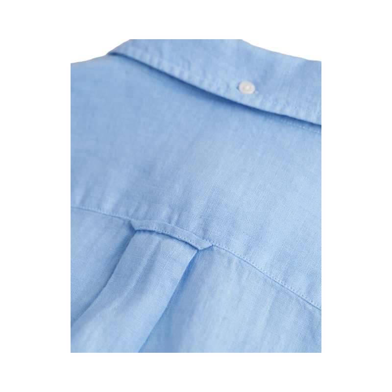 GMNT Dyed Linen Shirt - Blue