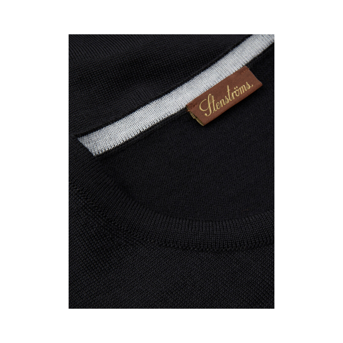Merino Extrafine Crew Neck - Black