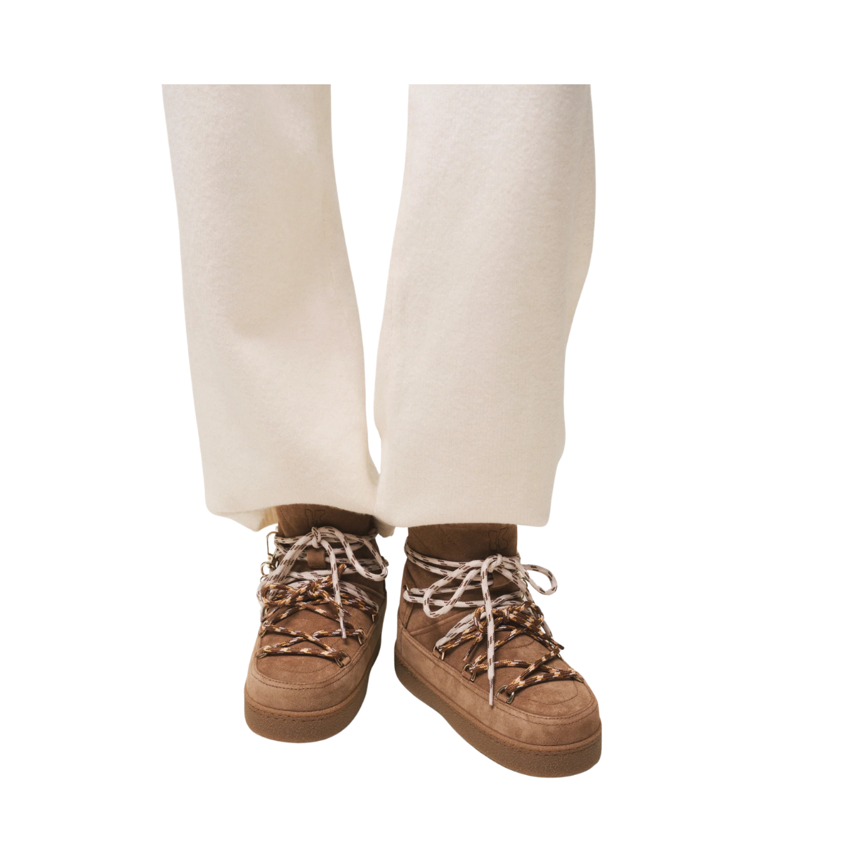 Quilted Suede - Brown